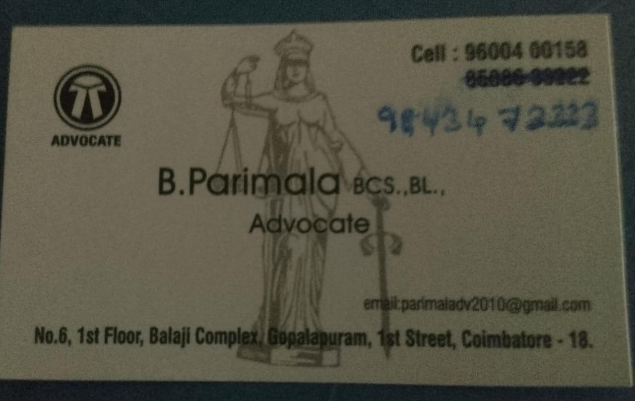 Parimala B