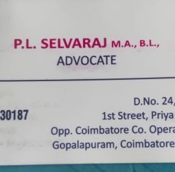 Selvaraj  P L