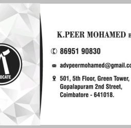 Peer Mohamed K